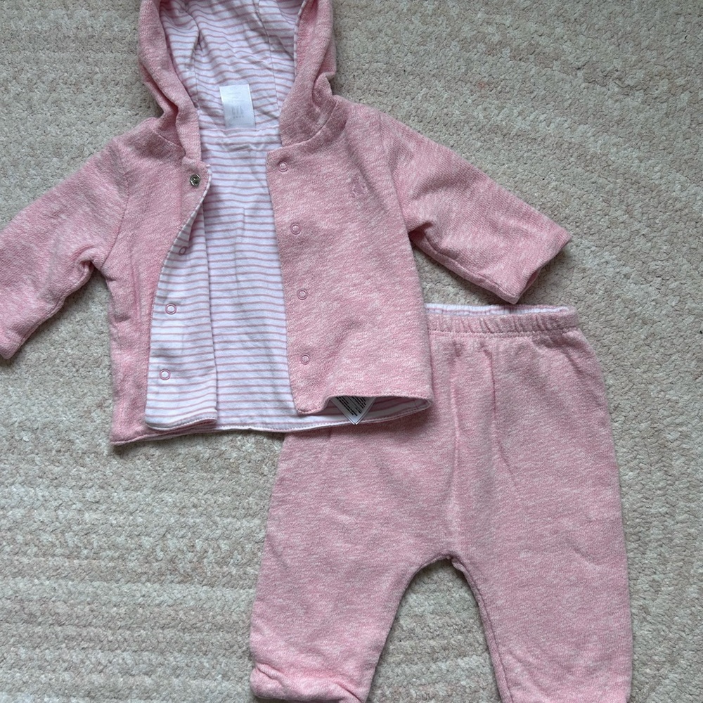 *babyGAP* Pink Baby Matching Set